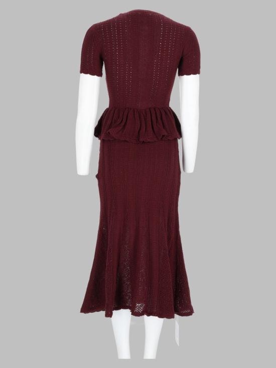 26FW 셀프 포트레이트 원피스 AW26 100MC BU BURGUNDY BORDEAUX - SELF PORTRAIT