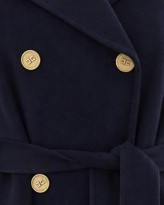 26FW 엘리자베타프랜치 코트 CP02D68E2 NAVY - ELISABETTA FRANCHI