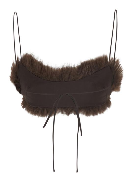 26FW 안다마네 바디수트 티셔츠 TM200953B BROWN - ANDAMANE
