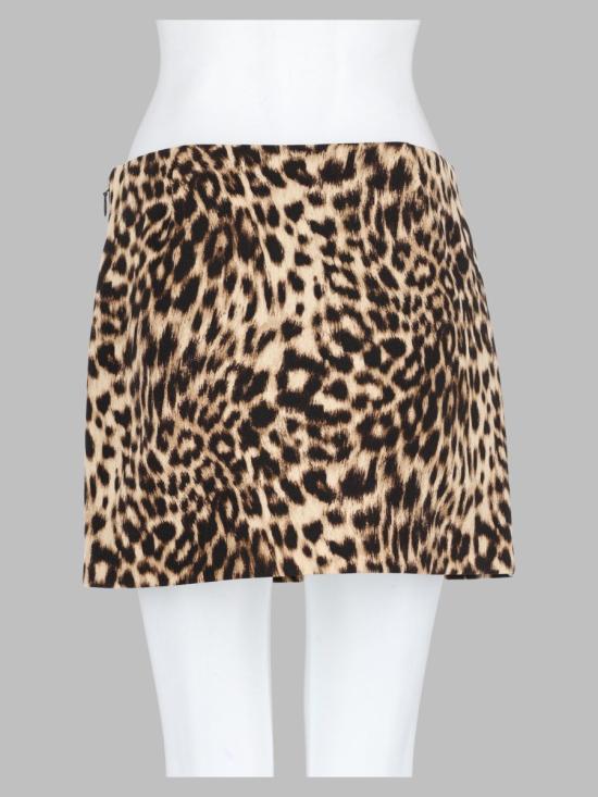 26FW 마이클 코어스 스커트 MF670NKLLX211 DARKCAMEL MULTICOLOR - MICHAEL KORS