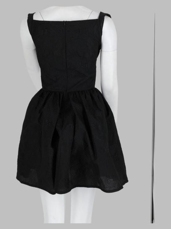 26FW 비비안웨스트우드 선데이 드레이프 미니 드레스 1101039H W01NRN401 BLACK - VIVIENNE WESTWOOD