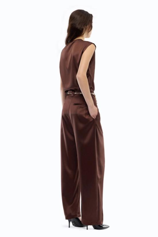 26FW 핑코 팬츠 8053177615449 Brown - PINKO