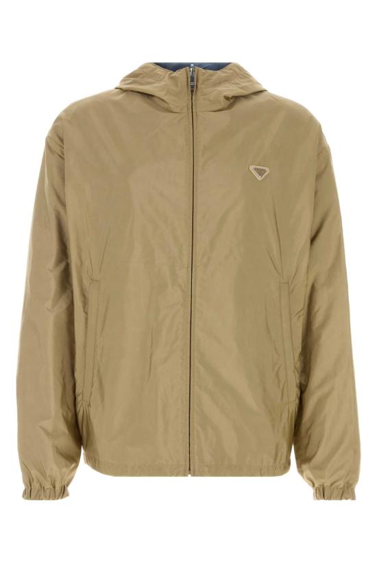 26FW 프라다 리버시블 리나일론 후드 자켓 SGD108SOOO1WQ9 F05JX BEIGE