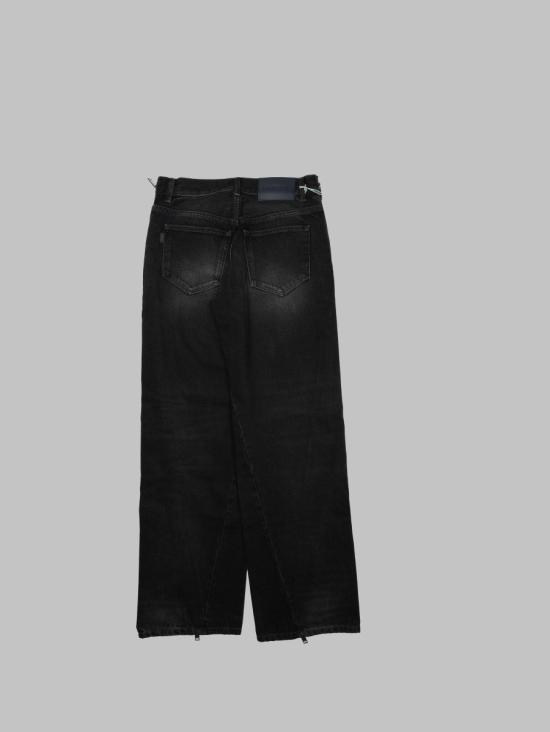26FW 하이쿠레 데님 팬츠 HEW03371DF119L0938 L0938 BLACK - HAIKURE