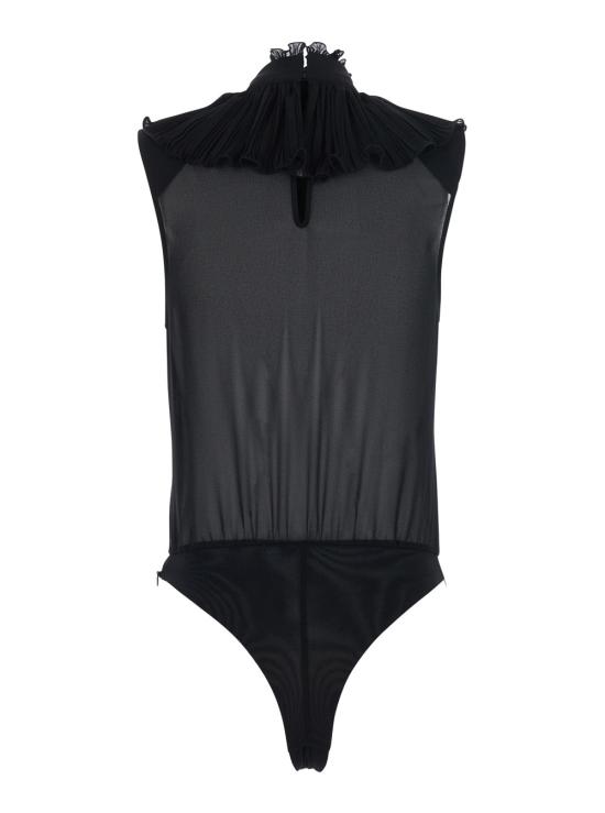 26FW 엘리자베타프랜치 바디수트 티셔츠 CB01067E2 BLACK - ELISABETTA FRANCHI