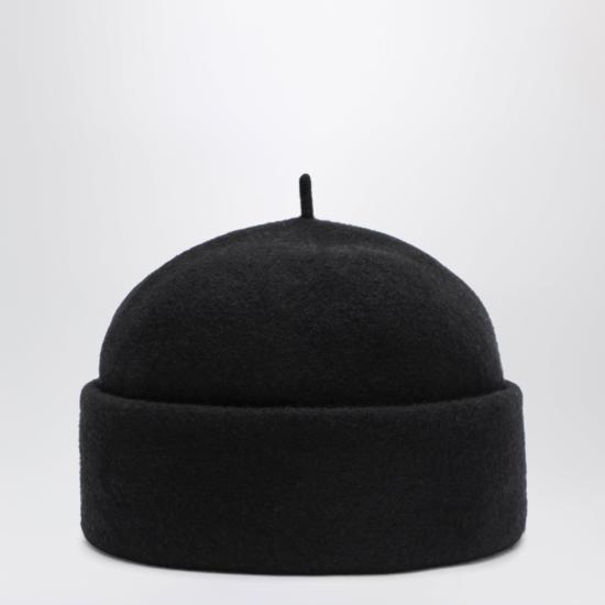 26FW 메종 올라 모자 LEBONNETWO Black