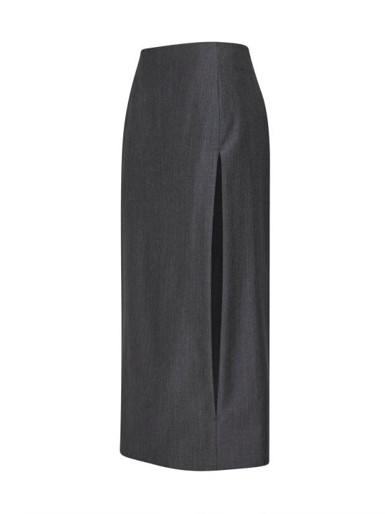 26FW 질샌더 스커트 J03MA0315 GRAY - JIL SANDER