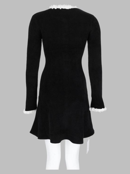 26FW 셀프 포트레이트 원피스 AW26 099S B BLACK - SELF PORTRAIT