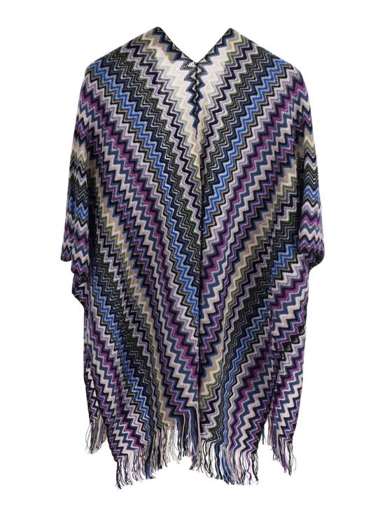26FW 미소니 케이프 5P2SWMDA813 BLUE - MISSONI