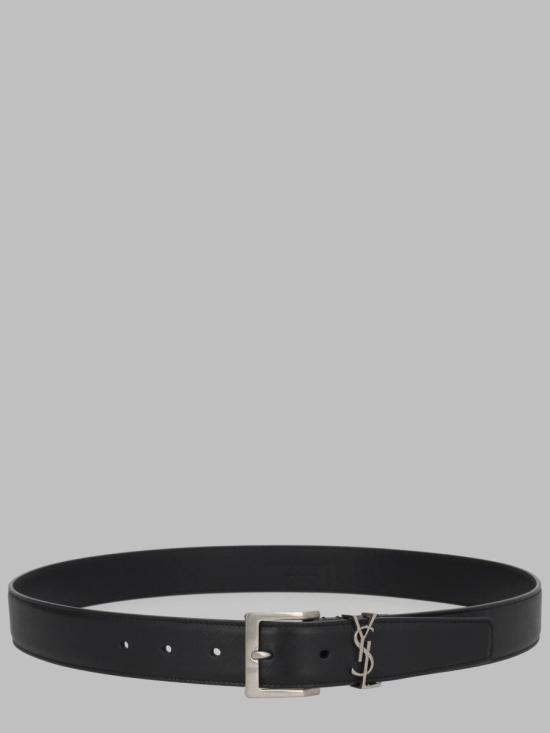 26FW 생로랑 카상드르 바딤 벨트 864585 BOO0E1000 BLACK