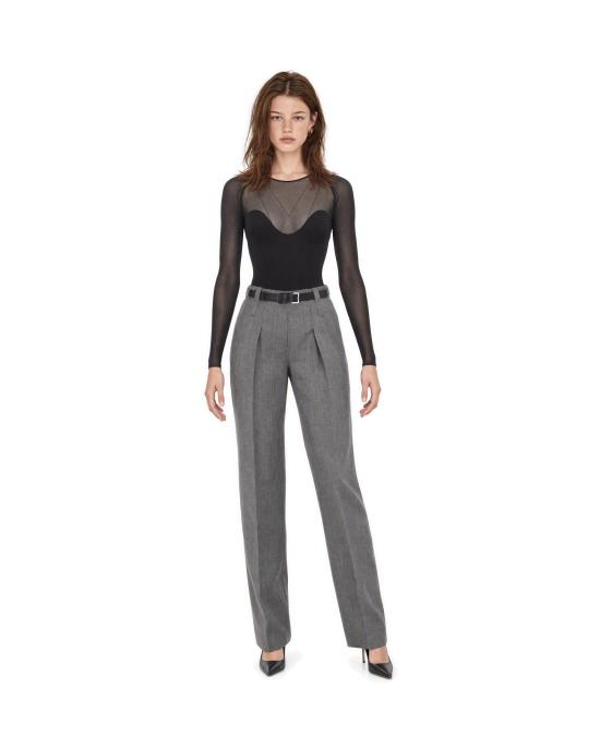 26FW 엘리자베타프랜치 바디수트 티셔츠 BO05667E2 BLACK - ELISABETTA FRANCHI