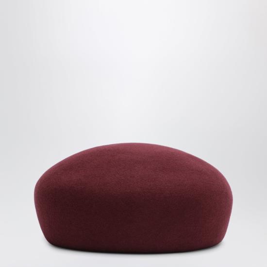 26FW 메종 올라 모자 LELEANDRAWO Burgundy