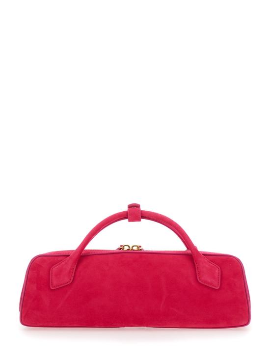 26FW 알라이아 르 테켈 스웨이드 고트스킨 클러치 AA1S06026CA328 RED - ALAIA