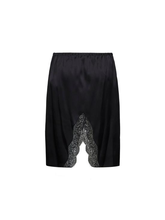 26FW 생로랑 스커트 A005ID BLACK - SAINT LAURENT