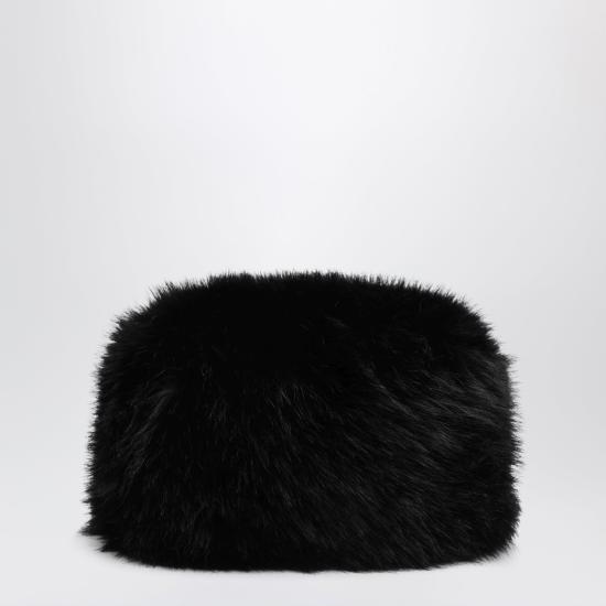 26FW 메종 올라 모자 LECHAPKAEF Black