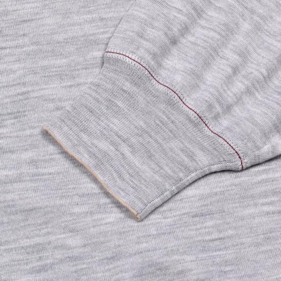  브루넬로 쿠치넬리 스웨터 i96296 GRAY - BRUNELLO CUCINELLI