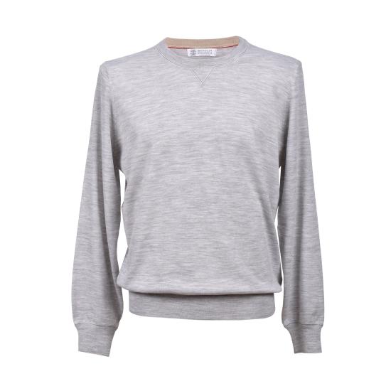  브루넬로 쿠치넬리 스웨터 i96296 GRAY