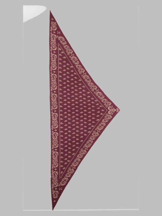 26FW 게스트 인 레지던스 머플러/스카프 A25210AL FIG CAMEL BURGUNDY