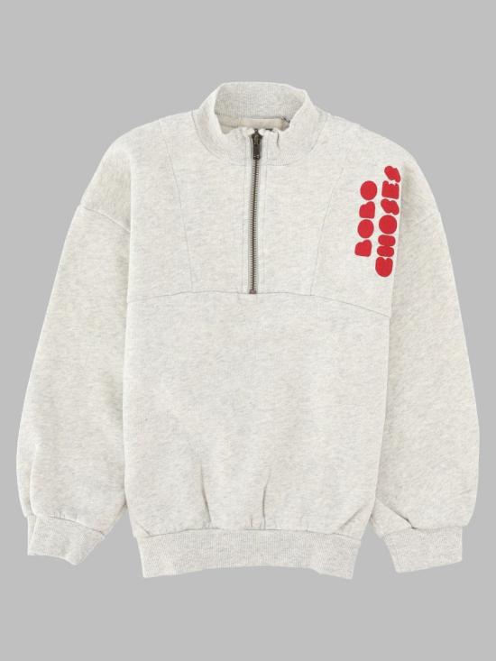 26FW 보보쇼즈 긴팔 티셔츠 B226AC114K 051 GRAY - BOBO CHOSES