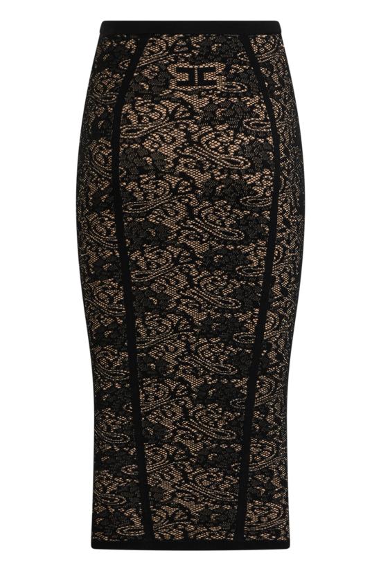 26FW 엘리자베타프랜치 스커트 GK12Q BLACK - ELISABETTA FRANCHI