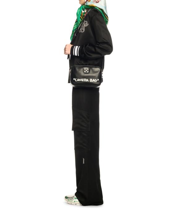 26FW 오프화이트 토트백 OWNN18CC99LEA0011001 BLACK - OFF WHITE