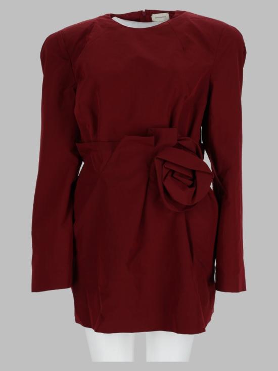 26FW 마그다뷰트림 원피스 257926 BORDEAUX RED