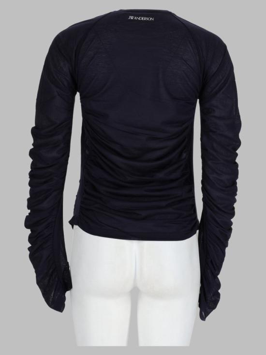 26FW JW앤더슨 블라우스 JO0296 PG0843888 NAVY - JW ANDERSON