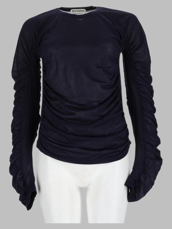 26FW JW앤더슨 블라우스 JO0296 PG0843888 NAVY