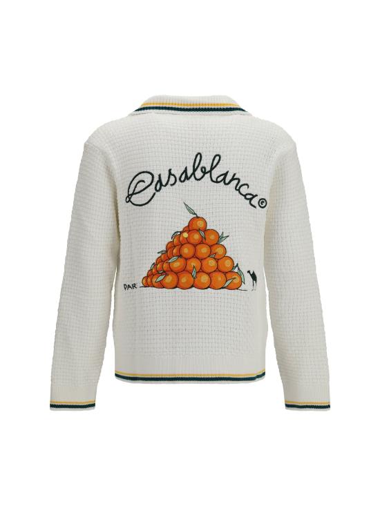 26FW 카사블랑카 셔츠 MAW26KW148301 PYRAMID OF ORANGES - CASABLANCA