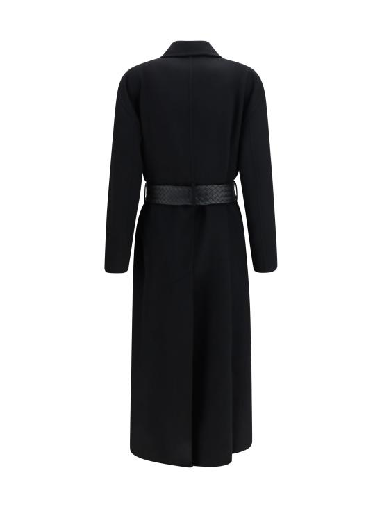 26FW 보테가베네타 코트 A00A0ZV6NZ0 BLACK - BOTTEGA VENETA