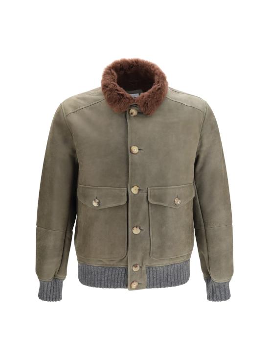 26FW 브루넬로 쿠치넬리 자켓 MPMWT1952 GRAY