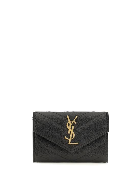 26FW 생로랑 지갑 A0079EBOW01 BLACK - SAINT LAURENT