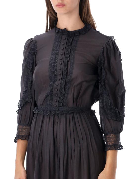 26FW 포르텔라 미디 원피스 WASTRIDJA021 BLK BLACK - FORTELA