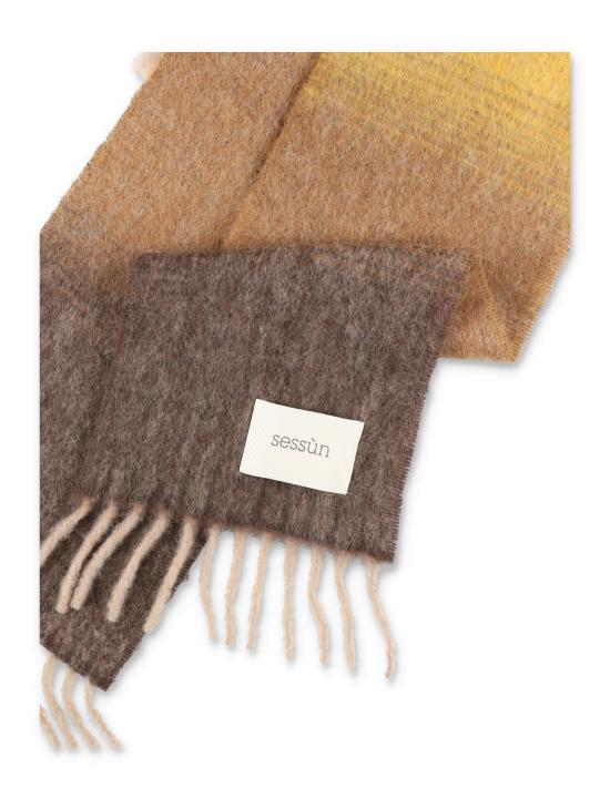 26FW 세순 머플러/스카프 26115004 02427 BROWN YELLOW MULTI - SESSUN