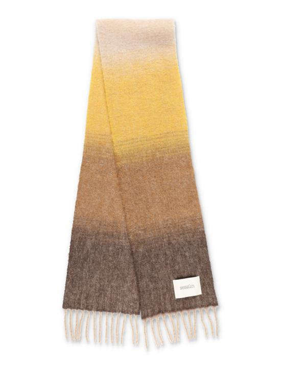 26FW 세순 머플러/스카프 26115004 02427 BROWN YELLOW MULTI - SESSUN