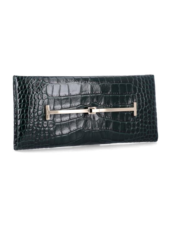 26FW 톰포드 클러치/파우치 L1959LCL632V GCT DARK PINE GREEN - TOMFORD