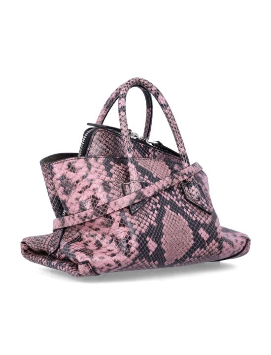 26FW 디 아티코 토트백 WAH00063LBT003PR 528 BLACK MAUVE - THE ATTICO