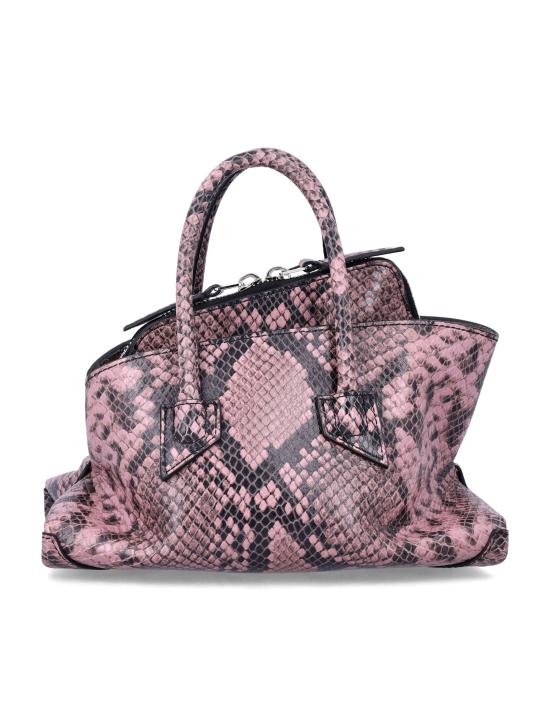 26FW 디 아티코 토트백 WAH00063LBT003PR 528 BLACK MAUVE - THE ATTICO