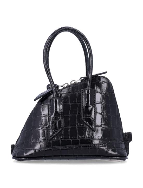 26FW 디 아티코 토트백 WAH00067LBT155PR 100 BLACK - THE ATTICO