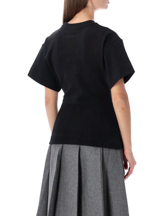 26FW 라 피신 반팔 티셔츠 LF261WT001JS036 999 BLACK - LA PISCINE