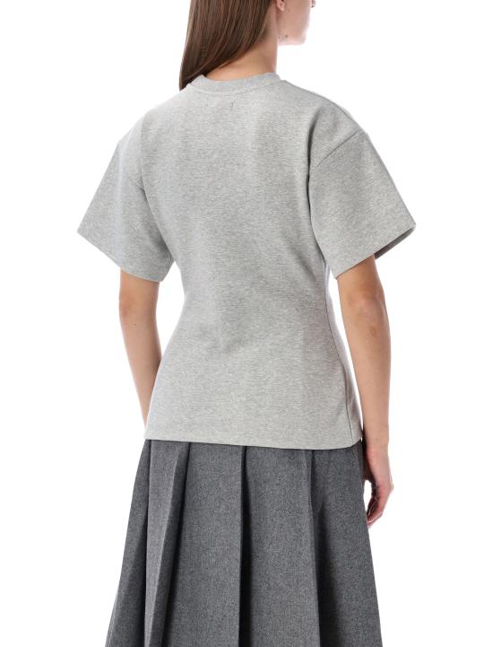 26FW 라 피신 반팔 티셔츠 LF261WT001JS036 100 MEDIUM GREY - LA PISCINE