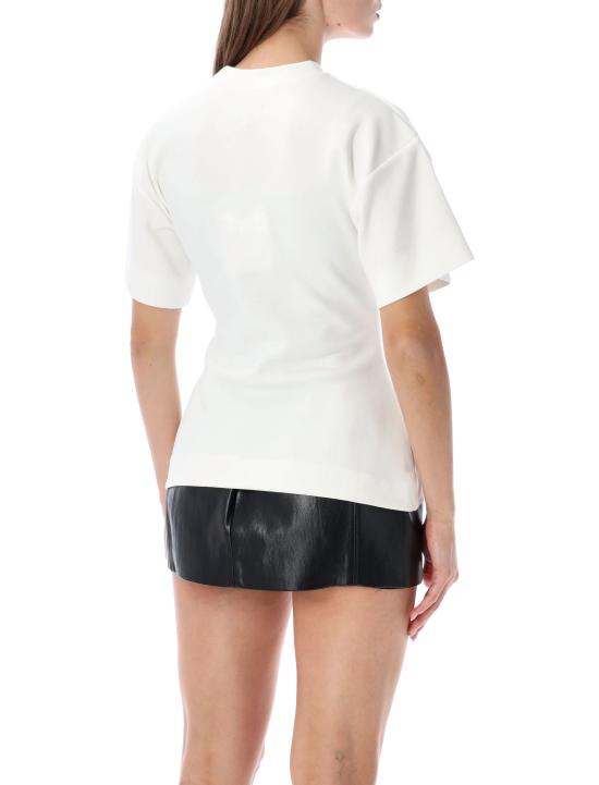 26FW 라 피신 반팔 티셔츠 LF261WT001JS036 001 WHITE - LA PISCINE