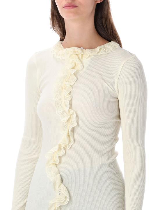 26FW 오페라 스포츠 반팔 티셔츠 V94FW26 PRISTINE CREAM - OPERA SPORT