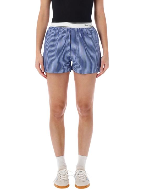 26FW 스포티앤리치 스트레이트 팬츠 SH01583300ST02 3896 BLUE STRIPE