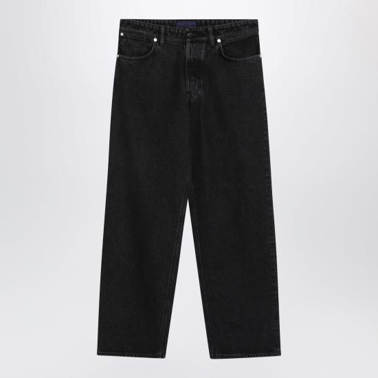 26FW 스톤 아일랜드 라이트 불 데님-TC 루즈핏 파이브 포켓 진 S14J100006S0J32 VJ902 MED BLACK WASH