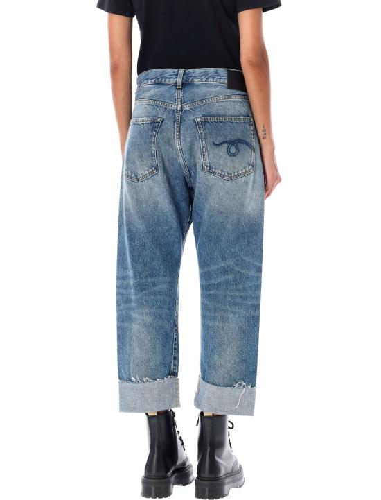 26FW 알13 KELLY 캘리 크로스오버 데님 팬츠 R13W2048735 JASPERBLU MID BLUE - R13