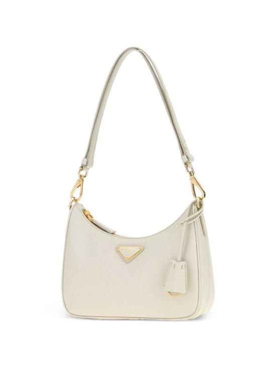26FW 프라다 사피아노 레더 미니백 1BC204NZVVQOMF0CHZ Off white - PRADA