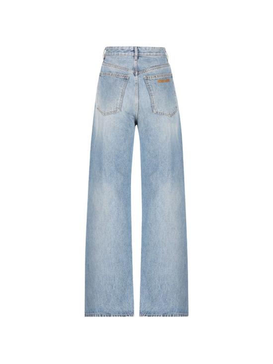 26FW 미우미우 리지드 데님 팬츠 GWP5001NLCSOOOF0008 DENIM - MIU MIU