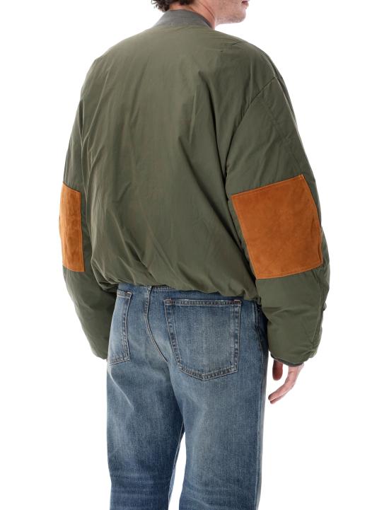 26FW 아크네 스튜디오 다운 봄버 자켓 B90897 CA3 CEDAR GREEN - ACNE STUDIOS