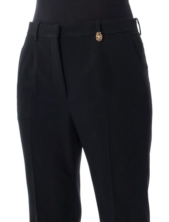 26FW 베르사체 스트레이트 팬츠 10131581A04649 1B000 BLACK - VERSACE